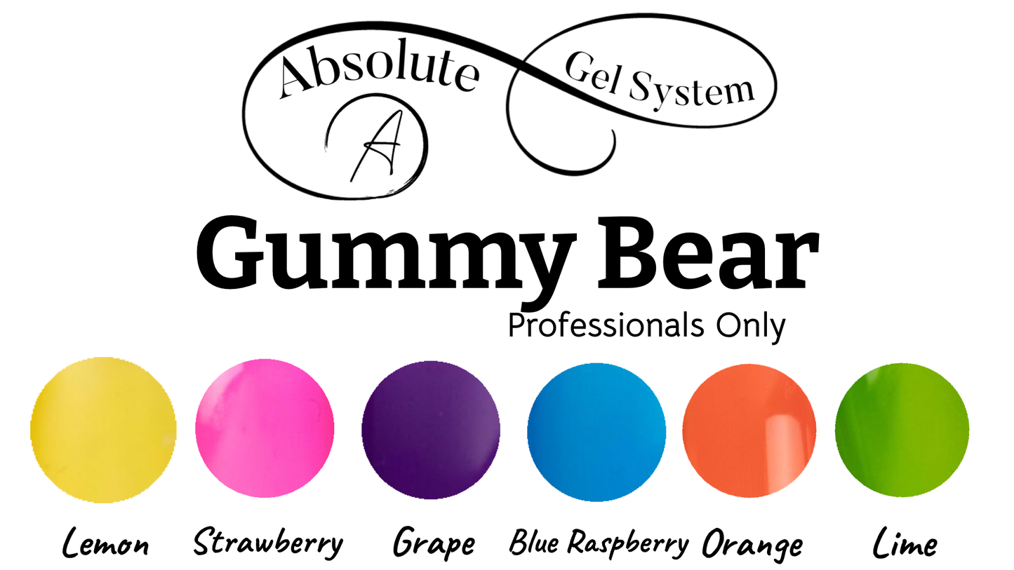 Absolute Gummy Bear Gel Polish Collection